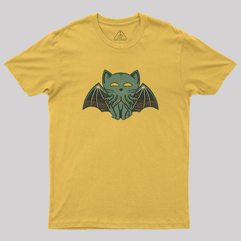 Cathulhu Cat Geek T-Shirt