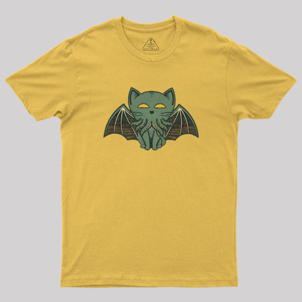 Cathulhu Cat Geek T-Shirt