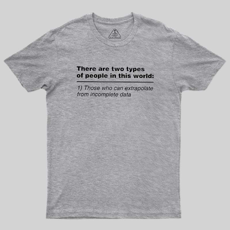 Data Inference Geek T-Shirt