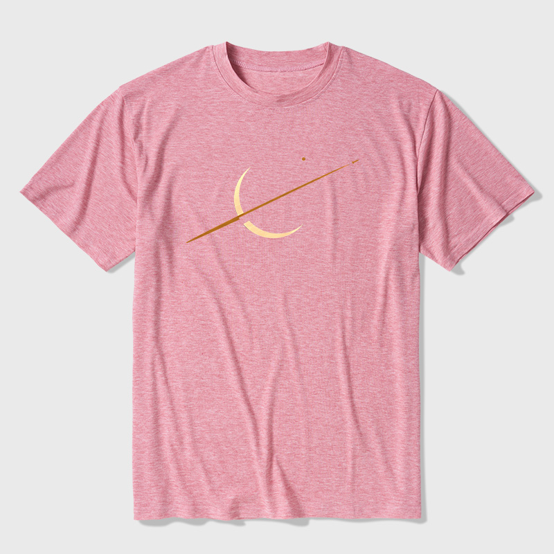 Minimal Cosmic Rocket Ultra Soft Heather Tees