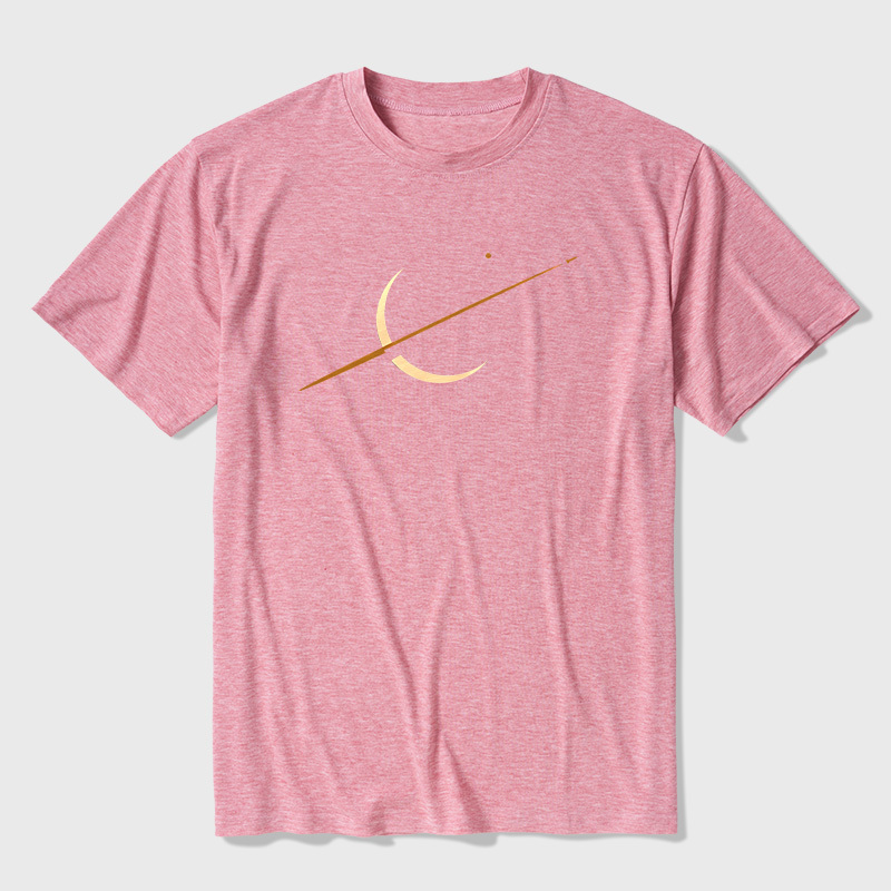 Minimal Cosmic Rocket Ultra Soft Heather Tees