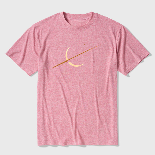 Minimal Cosmic Rocket Ultra Soft Heather Tees