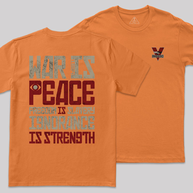 Dystopia Truths Front and Back Printed Geek T-Shirt