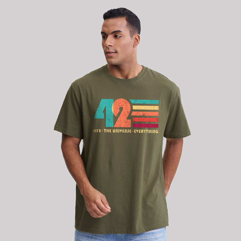 The Answer Is 42 Geek T-Shirt