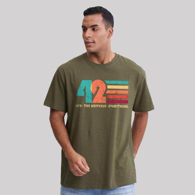 The Answer Is 42 Geek T-Shirt