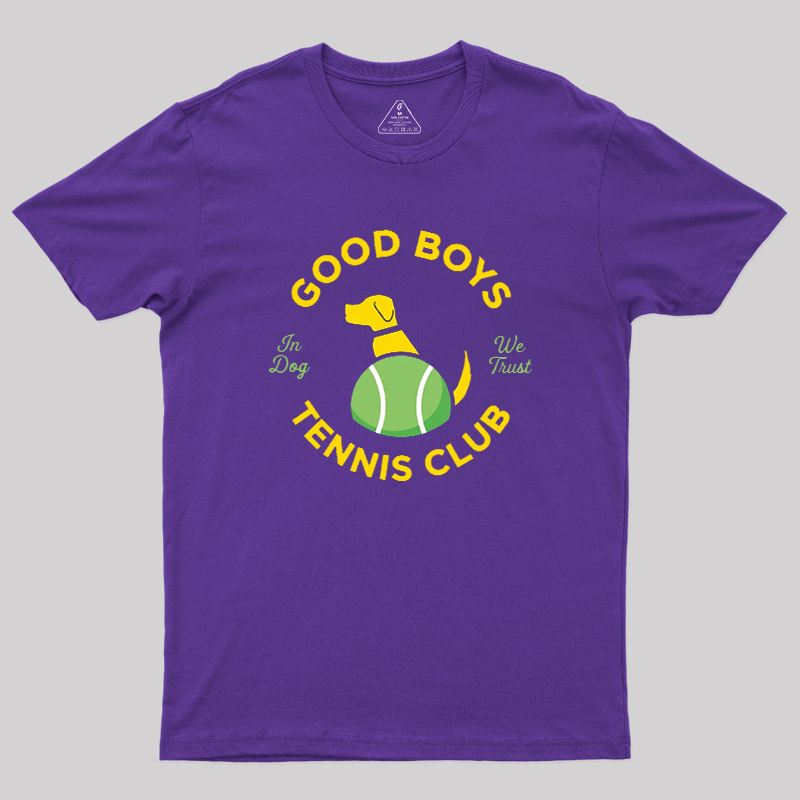 Good Boys Tennis Club Geek T-Shirt