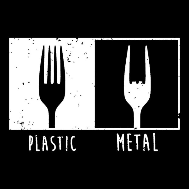 Metal Fork Geek T-Shirt