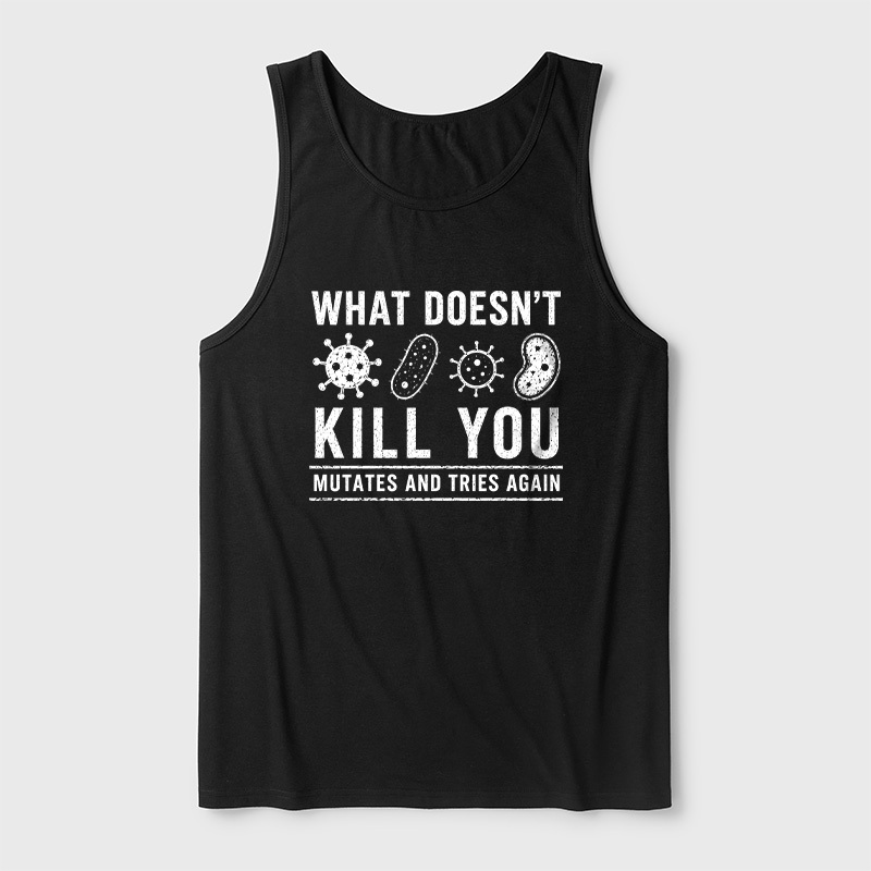 What Doesn't Kill You Mutates And Tries Again Science Ultra Soft Heather Tank