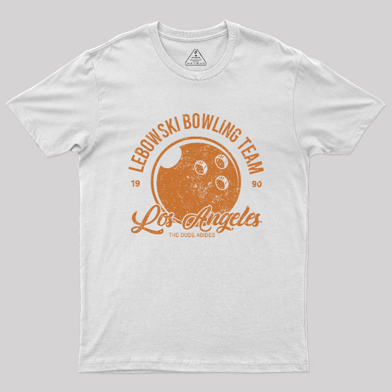 Lebowski Bowling Team Geek T-Shirt