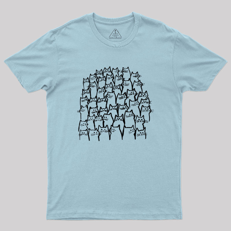 The?Assembly?of?Cats Geek T-Shirt