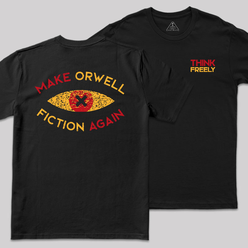 Think Freely Orwell Reimagined Geek T-Shirt