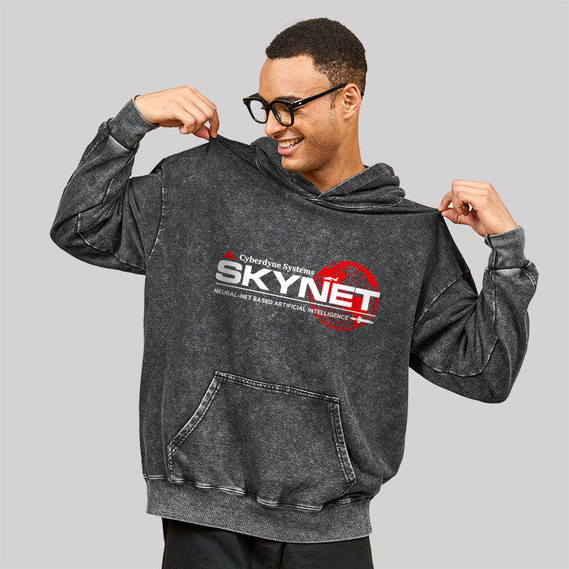 Cyberdyne Systems Skynet Washed Hoodie