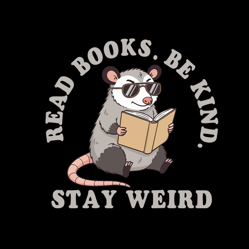 Stay Weird Possum Geek T-Shirt