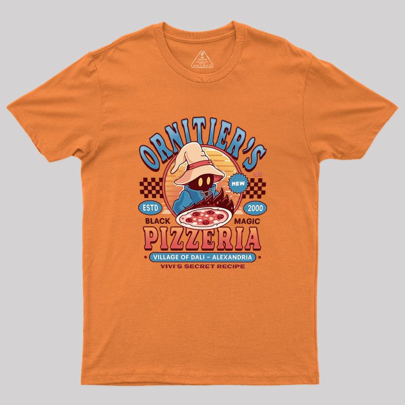 Ornitier Pizzeria Vintage Geek T-Shirt
