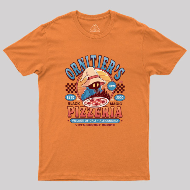 Ornitier Pizzeria Vintage Geek T-Shirt