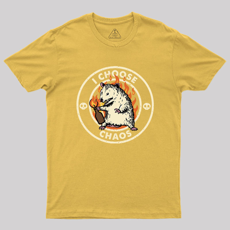 I Choose Chaos Geek T-Shirt