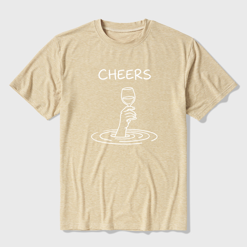 Cheers Ultra Soft Heather Tees