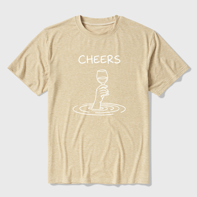 Cheers Ultra Soft Heather Tees