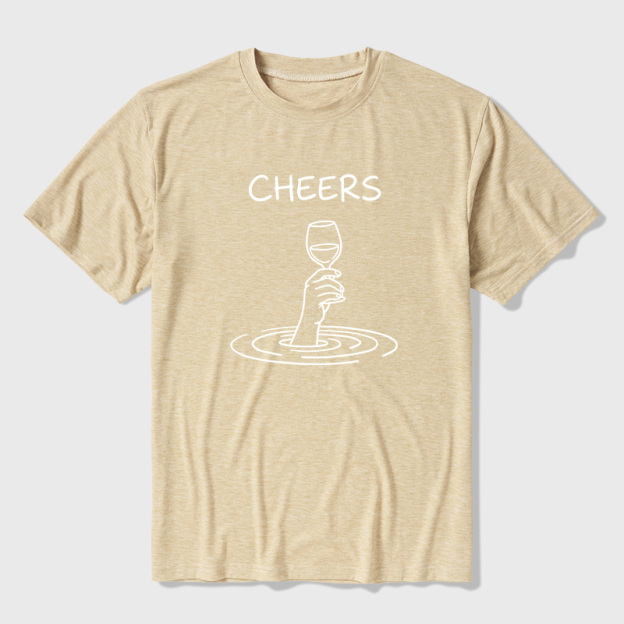 Cheers Ultra Soft Heather Tees