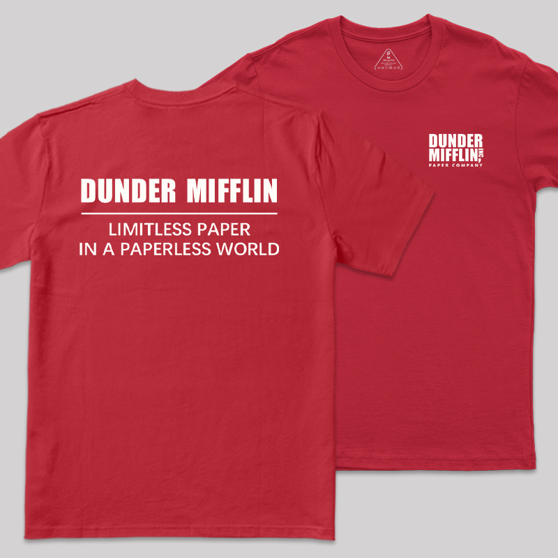 Paper Paradox Front and Back Printed Geek T-Shirt