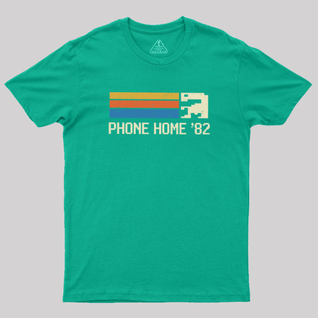 8?Bit Phone Home Geek T-Shirt