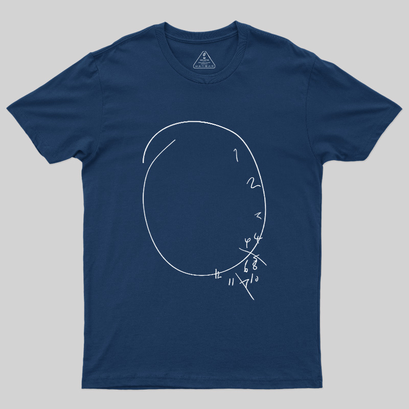 My Brain Can't Draw A Clock Geek T-Shirt