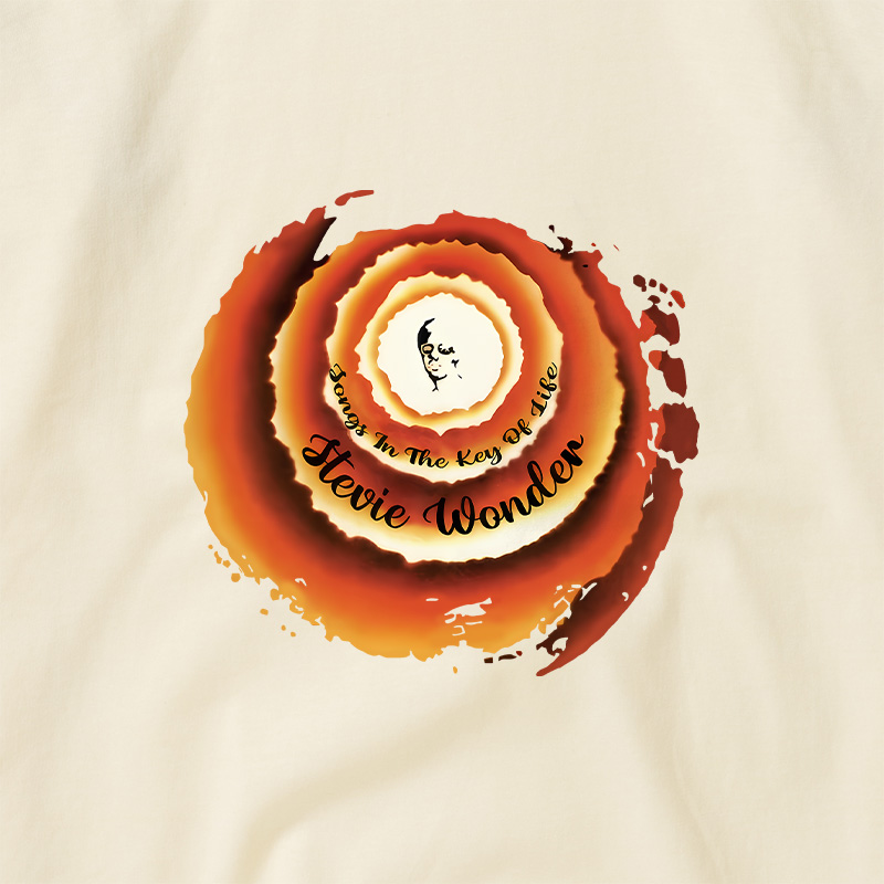 Stevie Wonder Songs In The Key Of Life Geek Retro Raglan T-Shirt
