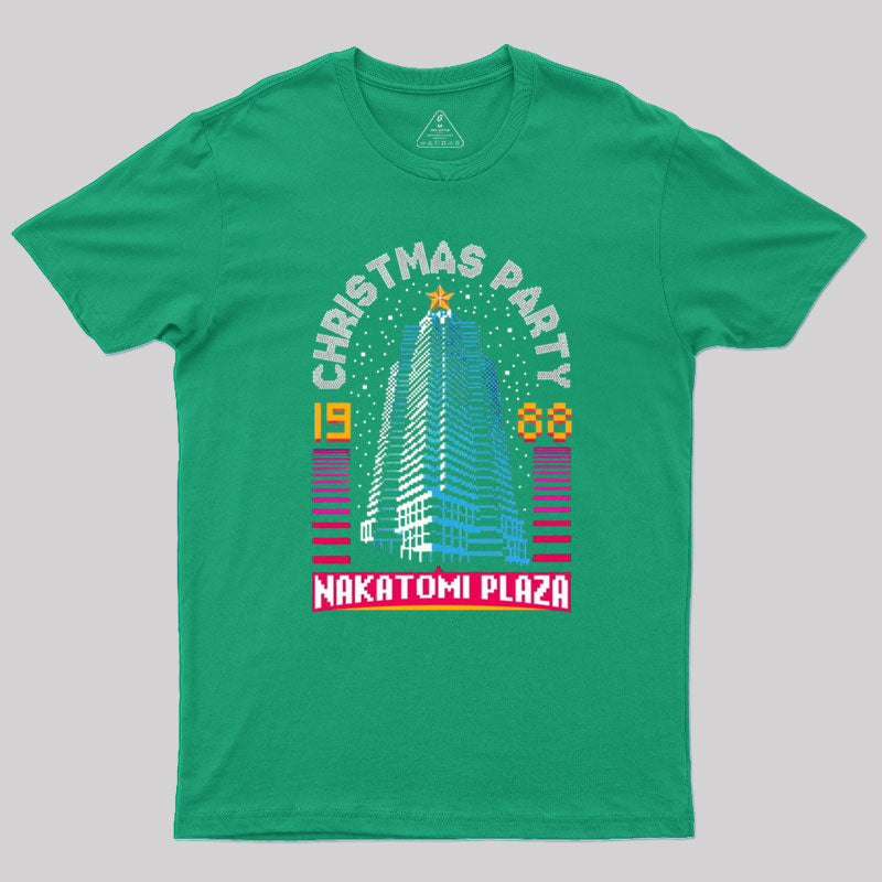 Nakatomi Plaza Christmas Party 88 Geek T-Shirt