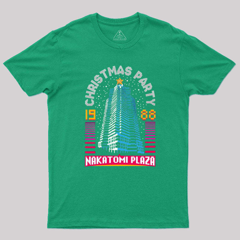 Nakatomi Plaza Christmas Party 88 Geek T-Shirt