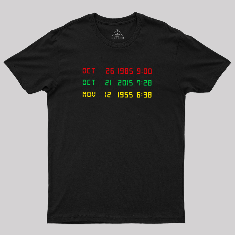Flux Capacitor Back to the Future Geek T-Shirt