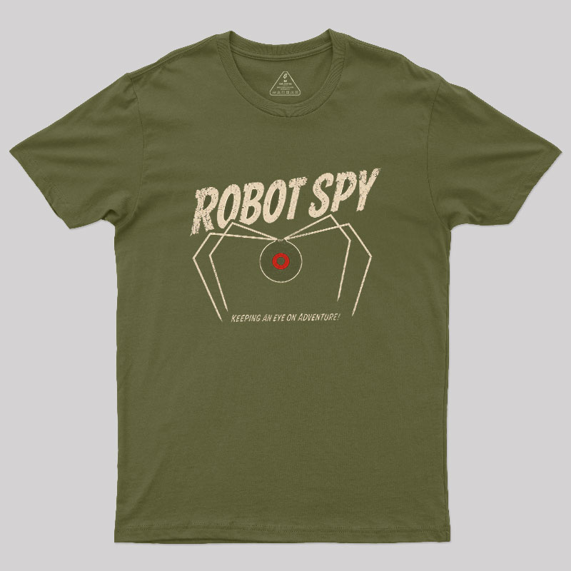 Robot Spy Geek T-Shirt