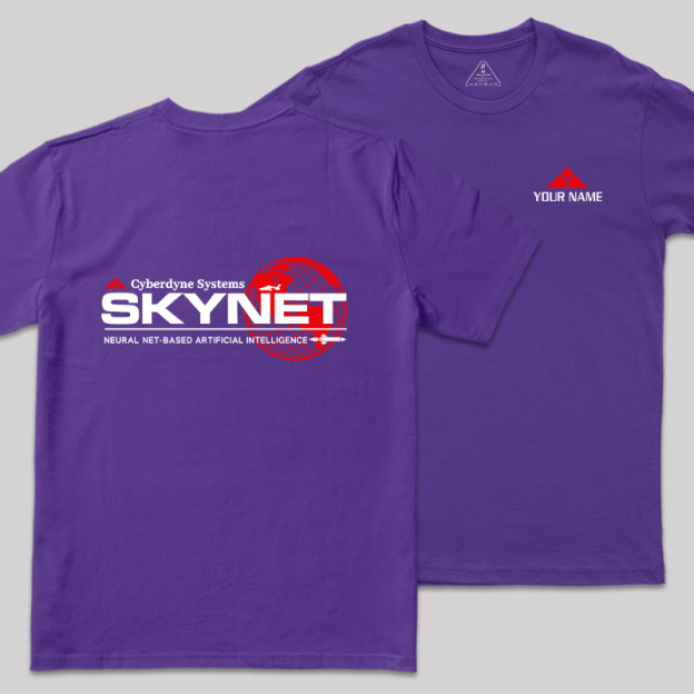 Personalized Classic Skynet Geek T-Shirt