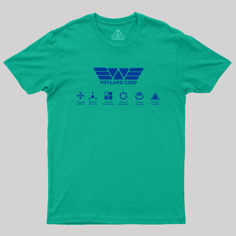Weyland Corp Logo Geek T-Shirt
