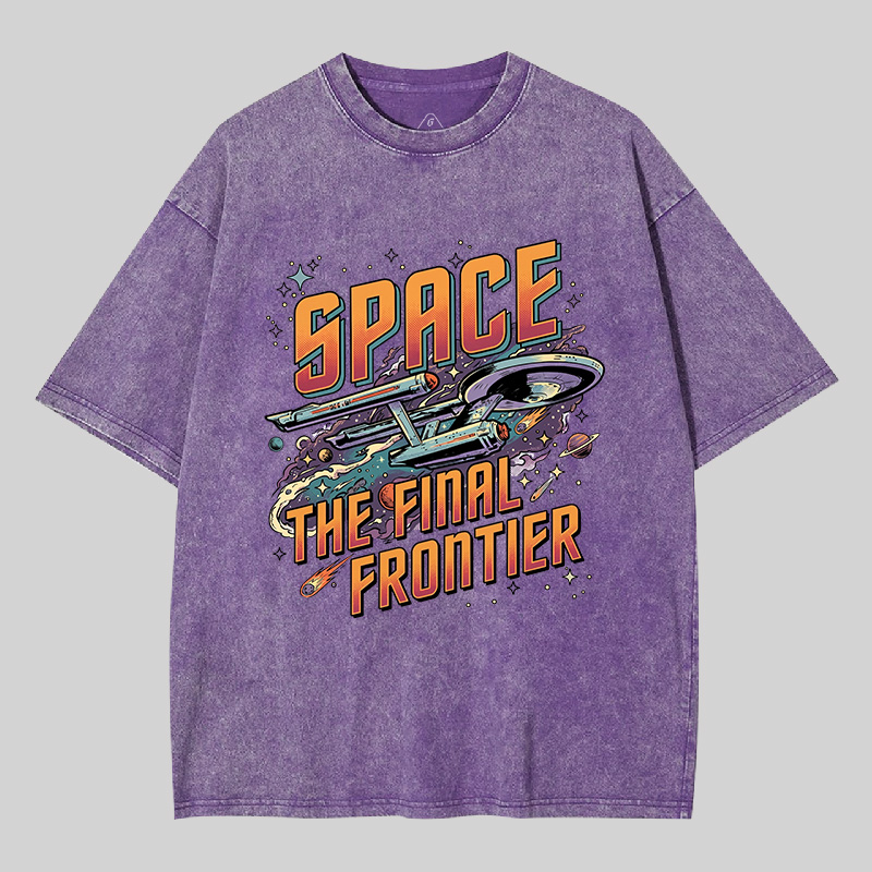 Final Frontier Geek Washed T-shirt
