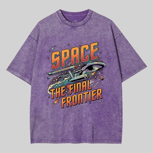 Final Frontier Geek Washed T-shirt