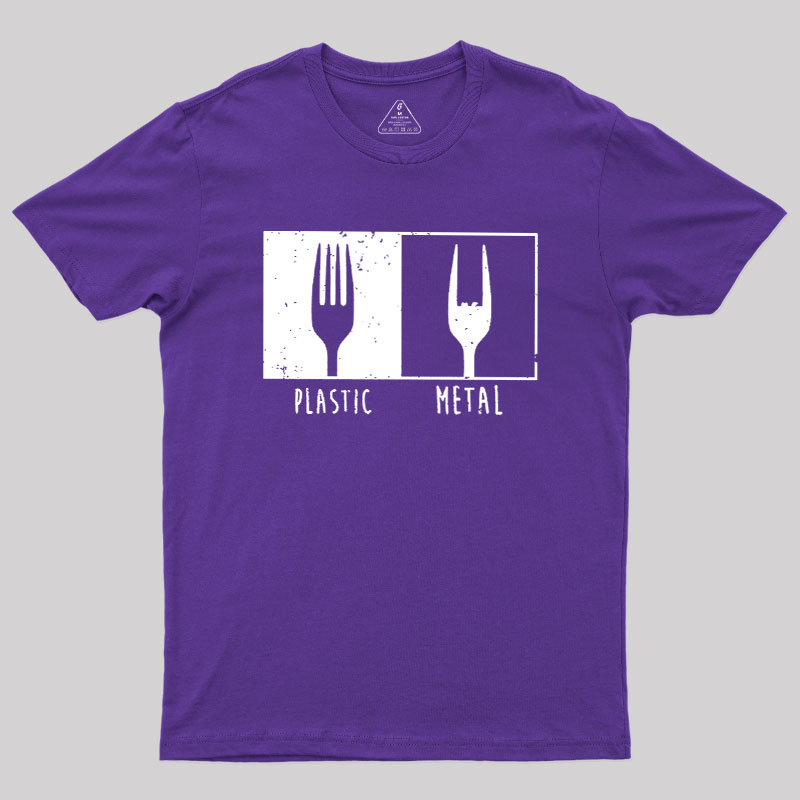 Metal Fork Geek T-Shirt