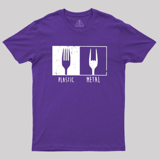Metal Fork Geek T-Shirt