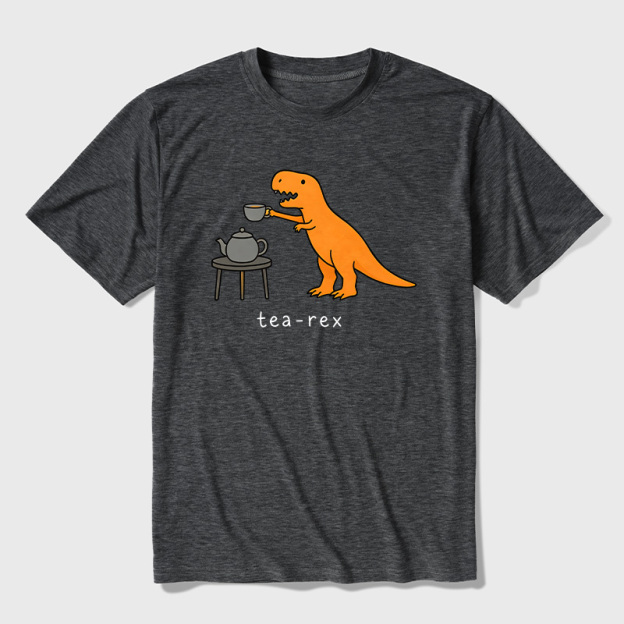 Tea-Rex Ultra Soft Heather Tees