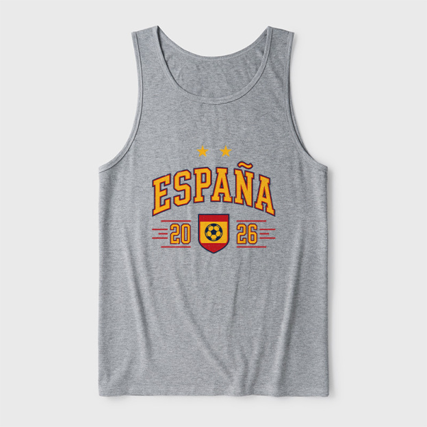 Espa?a Crowned Ball 2026 Ultra Soft Heather Tank