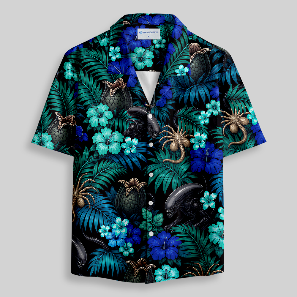 Hostile Bloom Button Up Pocket Shirt
