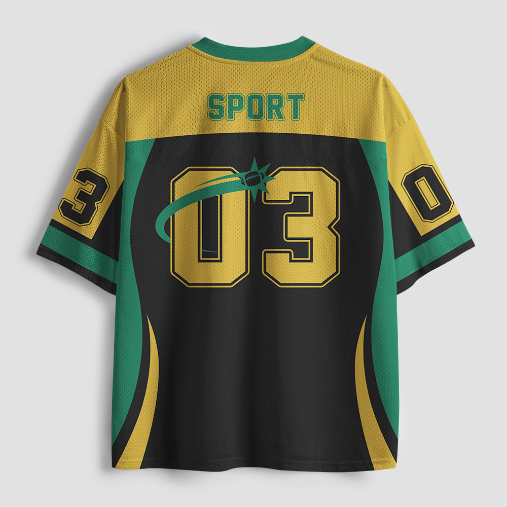Sport (noun) – Reason to Yell Geek Mesh Jersey