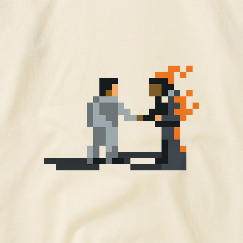 Wish You Were Here Geek Retro Raglan T-Shirt