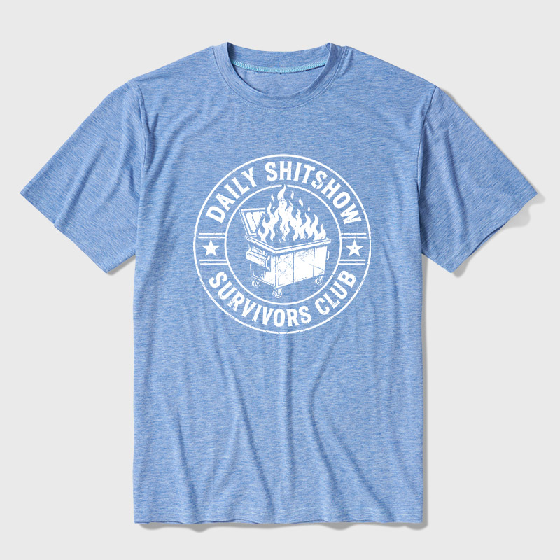 Daily Shitshow Ultra Soft Heather Tee