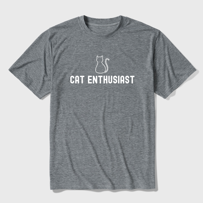 Cat Enthusiast Ultra Soft Heather Tees