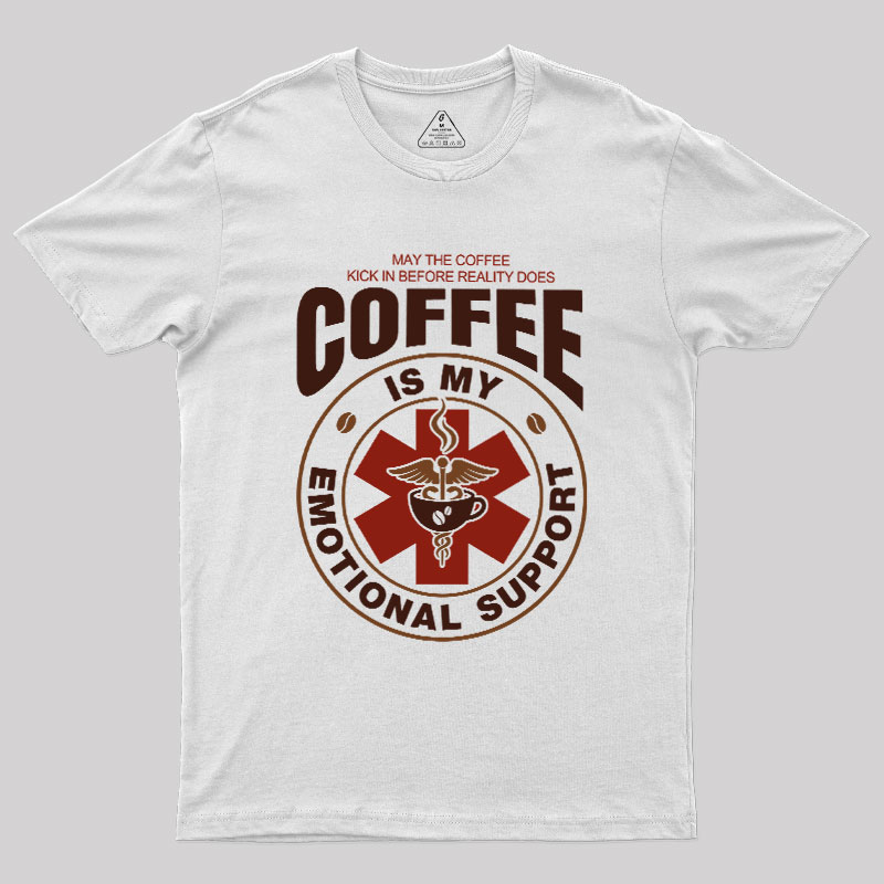 COFFEE IS MY EMOTIONAL Geek T-Shirt