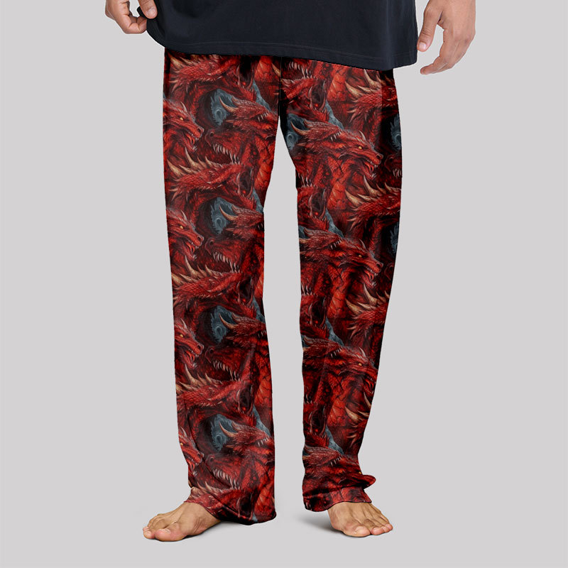 DND Domineering Dragon Geek Loungewear Pants