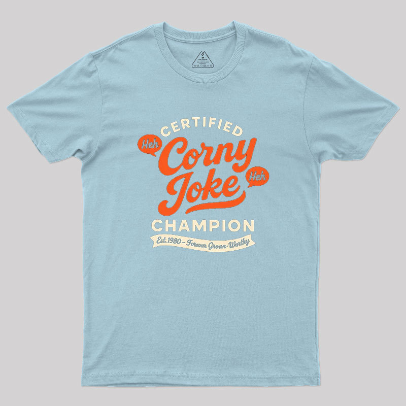 Retro Certified Corny Joke Geek T-Shirt
