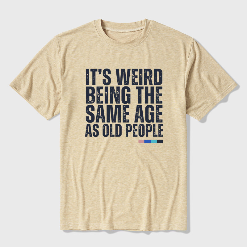 As Old People Ultra Soft Heather Tee