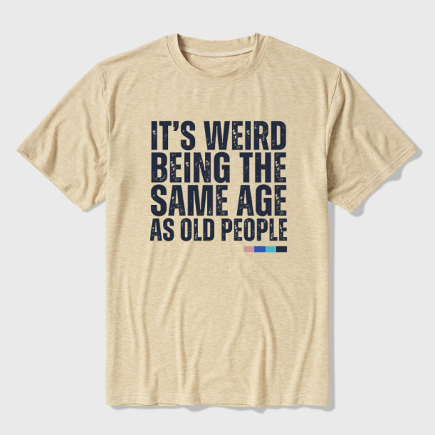 As Old People Ultra Soft Heather Tee