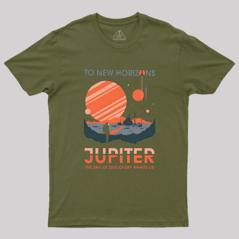 To New Horizons Geek T-Shirt